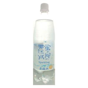 友桝飲料　蛍の郷の天然水スパークリング　1L　1箱（15本入）｜LOHACO by ASKUL