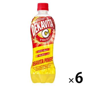 サントリー デカビタＣ ゴッドチャージ クエン酸 500ml 1セット（6本）