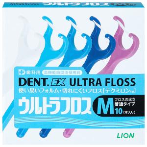 LION（ライオン） DENT.EX ウルトラフロス 100本 10本パック×10 ノン