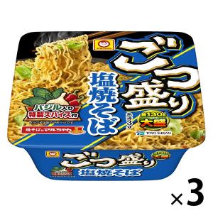 東洋水産 マルちゃん ごつ盛り 塩焼そば 1セット（3個）｜LOHACO by アスクル