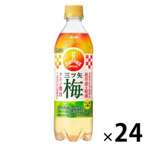 アサヒ飲料 三ツ矢梅 500ml 1箱（24本入）