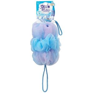 泡工場 背中も洗えるシャボンボール ブルー マーナ｜LOHACO by アスクル