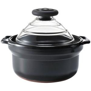 HARIO フタがガラスのご飯釜 3合用 レシピ付き GNN-200B 1個
