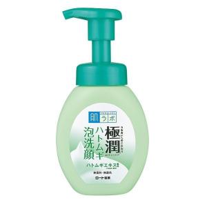 肌ラボ 極潤 ハトムギ泡洗顔 160mL 洗顔料 肌荒れ ニキビ 毛穴 ロート製薬