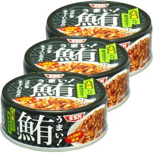 清水食品　うまい！鮪生姜入り　醤油仕立て　1セット（3缶入）の商品画像