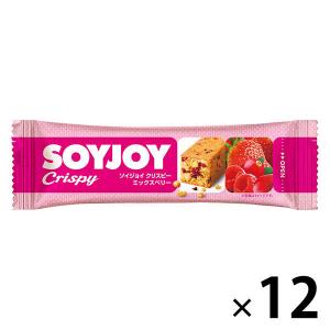 SOYJOY（ソイジョイ）　ソイジョイクリスピー　ミックスベリー　1箱（12本入）　大塚製薬　栄養補助食品