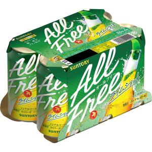ノンアルコールビール　オールフリー　ライムショット　350ml×6本　ノンアルコール　サントリー｜LOHACO by アスクル