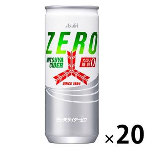 アサヒ（asahi） 三ツ矢サイダー ゼロ 250ml 缶 40本 (20本入×2