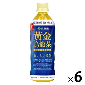 【トクホ・特保】伊藤園 黄金烏龍茶 500ml 1セット（6本）｜LOHACO by ASKUL