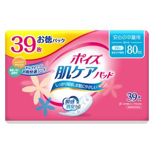 クレシア ポイズ 超スリム コンパクト 120cc 18枚24パック 日本製紙クレシア ポイズ 肌ケアパッド 超スリム＆コンパクト 多い時も