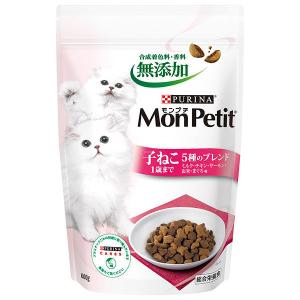 モンプチ バッグ 子猫用 5種のブレンド 600g ネスレ日本 キャットフード 猫 ドライ