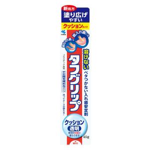 入れ歯安定剤 部分用 総入れ歯用 タフグリップ 透明 65g すき間を埋めるクッションタイプ 小林製薬｜LOHACO by アスクル