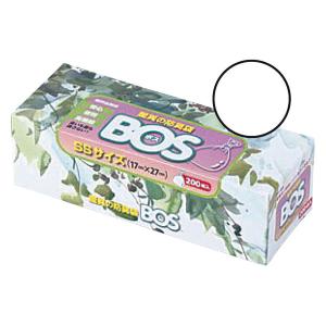 クリロン化成　驚異の防臭袋BOS　箱型　SSサイズ　ポリ袋（規格袋）　1箱（200枚入）｜LOHACO by ASKUL