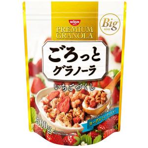 日清シスコ　ごろっとグラノーラ　 いちごづくし　500ｇ