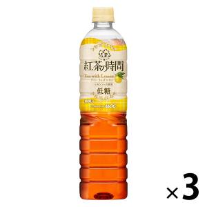 UCC上島珈琲 紅茶の時間 ティーウィズレモン 低糖 900ml 1セット（3本）
