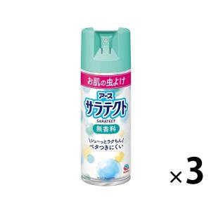 LOHACO - 蚊 トコジラミ マダニ サラテクト 無香料 400mL 1セット（3本