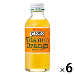 C1000　ビタミンオレンジ 1パック（6本） ハウスウェルネスフーズ 栄養ドリンク｜LOHACO by ASKUL