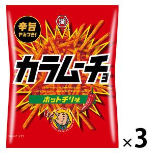 湖池屋 スティックカラムーチョ ホットチリ味　3袋　スナック菓子