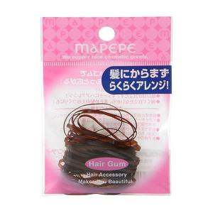 マペペ リングゴム ダークブラウン 1袋（36個入） シャンティの商品画像