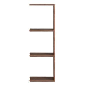 無印良品（MUJI） 家具 スタッキングシェルフ・2段・オーク材 幅42