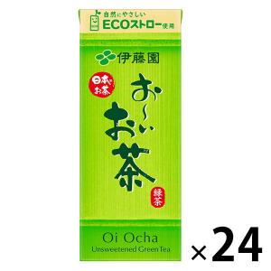 伊藤園 エコパック おーいお茶 緑茶（紙パック）250ml 1箱（24本入）｜LOHACO by ASKUL