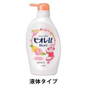 ビオレu スイートピーチの香り ボディウォッシュ ポンプ 480ml ボディーソープ 花王【液体タイプ】