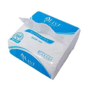 ハーフサイズティッシュボックス(下フタ式) W132×D132×H75mm TM-C