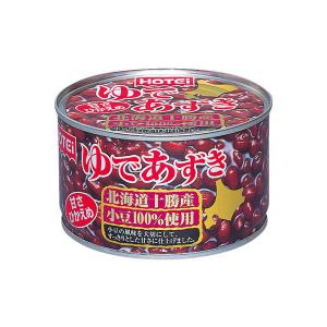 ホテイ ゆであずき 北海道十勝産小豆100％使用 甘さひかえめ 430g  1缶 缶詰