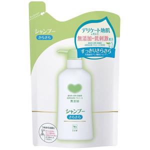 カウブランド 無添加シャンプー さらさら 詰め替え 380ml 牛乳石鹸共進社