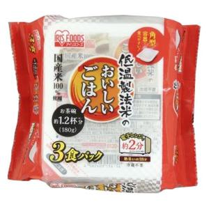 低温製法米のおいしいごはん（180g×3パック）1個 アイリスフーズ｜LOHACO by アスクル