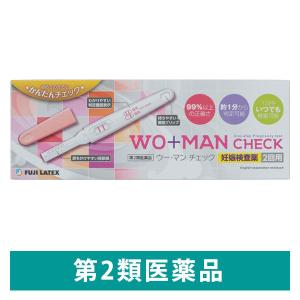 ウー・マンチェック 2回用 不二ラテックス　妊娠検査薬【第2類医薬品】｜LOHACO by アスクル