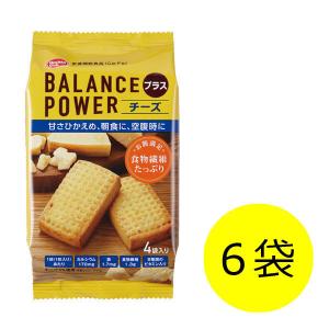 バランスパワー（BALANCE POWER）プラス チーズ 1セット 6袋（24枚入） ハマダコンフェクト 栄養補助食品の商品画像
