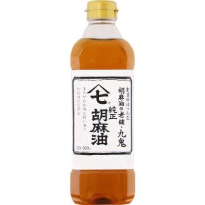 九鬼 ヤマシチ純正胡麻油 600g 1本の商品画像