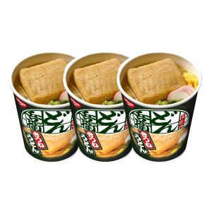 カップ麺　日清食品　日清タテ型どん兵衛　きつねうどん　72g　1セット（3食）