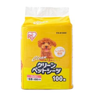 ペットシーツ 1回使いきり ワイド 薄型 100枚 1袋　アイリスオーヤマ