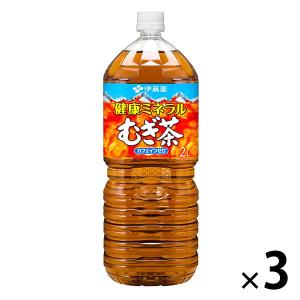 伊藤園 ラベルレス 健康ミネラルむぎ茶 ( 2L*9本入 )/ : 爽快ドリンク