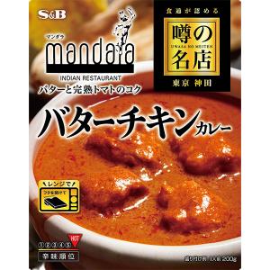 噂の名店バターチキンカレーお店の中辛　200g　S＆B