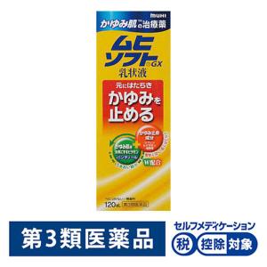 ムヒソフトGX 乳状液 120ml 池田模範堂★控除★ 塗り薬 かゆみ止め 乾燥肌 皮膚炎 湿疹【第3類医薬品】｜LOHACO by アスクル