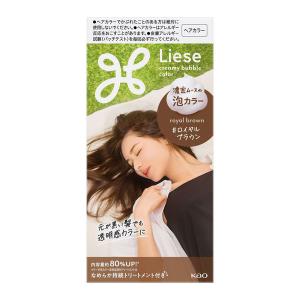 liese（リーゼ） 泡カラー ロイヤルブラウン 花王