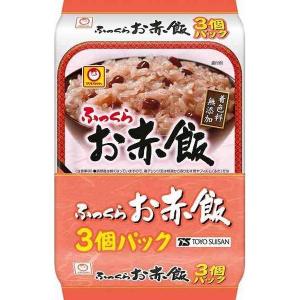 マルちゃん　ふっくらお赤飯　3個パック　パックごはん　包装米飯