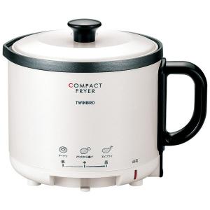 ツインバード コンパクトフライヤー 容量0.5L EP-4694PW