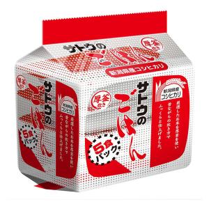 サトウのごはん 秋田県産あきたこまち ( 200g*5食パック サトウのごはん 秋田県産あきたこまち ( 200g*5食パック