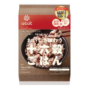 はくばく　十六穀ごはん　30g×6袋　1パック　雑穀