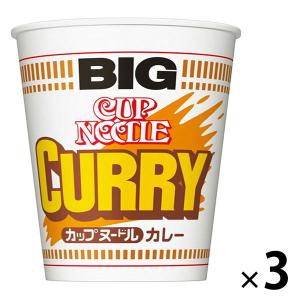 日清食品　カップヌードル　カレービッグ　1セット（3食）｜LOHACO by ASKUL