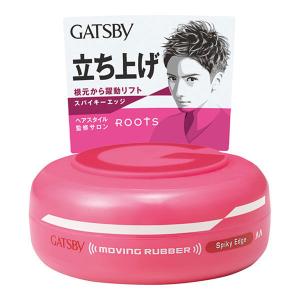 GATSBY（ギャツビー）ヘアワックス ムービングラバー スパイキーエッジ メンズ 80g マンダム｜LOHACO by アスクル