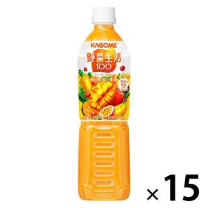 カゴメ　野菜生活100　マンゴーサラダ　スマートPET　720ml　1箱（15本入）【野菜ジュース】