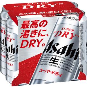 ビール　スーパードライ　500ml　1パック(6本入)　缶