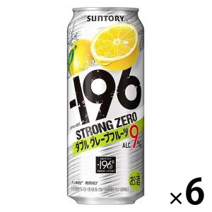 サントリー -196度 ストロングゼロ チューハイ ダブルレモン 9