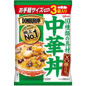 江崎グリコ DONBURI亭 3食パック中華丼 1セット（3食）｜LOHACO by ASKUL