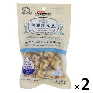 無添加良品 体にやさしいガム ミニボーン 110g 2袋【オーラルケアガム】ドッグフード 犬 おやつ